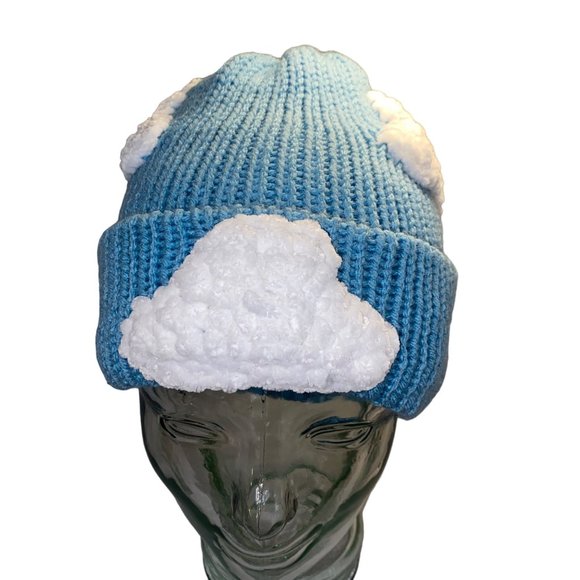 Plasma Beamz Hand Knitted Head in the Clouds Beanie - Picture 11 of 11